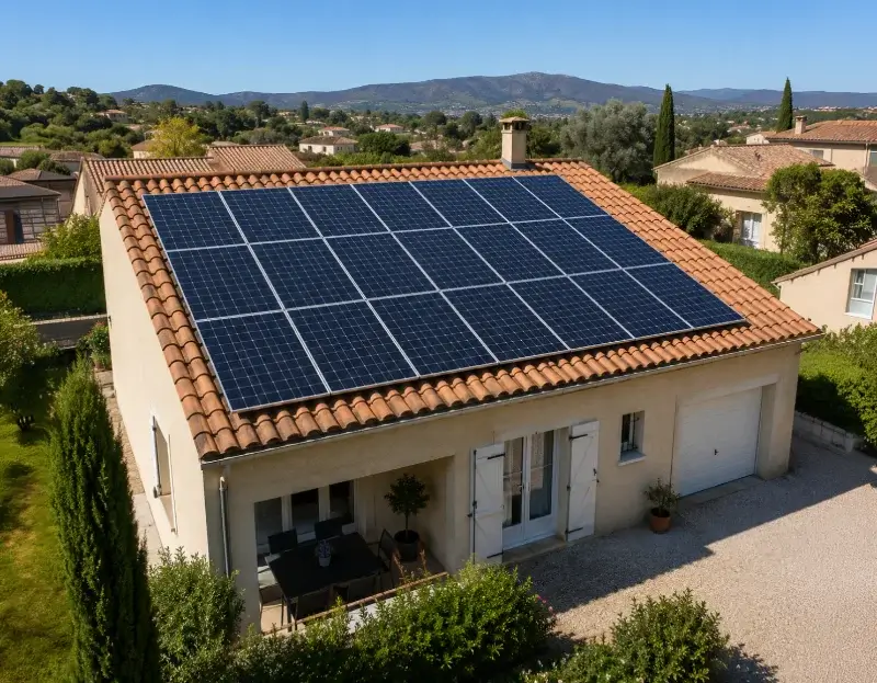 Prime à l'autoconsommation panneaux solaires Péret — aide financière de l'État